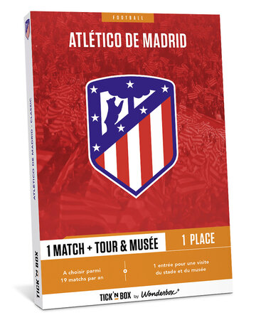Coffret cadeau - TICKETBOX - Atlético de Madrid - 1 place