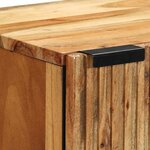 vidaXL Buffet avec étagère Marron 40 x 33 x 75 cm Bois d'acacia massif