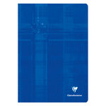 Cahier piqué 21x29,7 96p séyès 90g velin velouté Coloris Aléatoire CLAIREFONTAINE