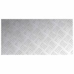 vidaXL Plaques à motifs en aluminium 4 Pièces Antidérapantes 60x30 cm