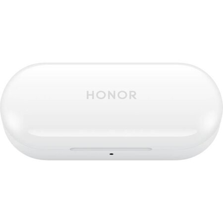 HONOR FLYPODS Lite Blanc : Ecouteurs Bluetooth AM-H1C, Autonomie de 3h, 10h d'autonomie avec le boîtier de charge, Résistancea l'eau