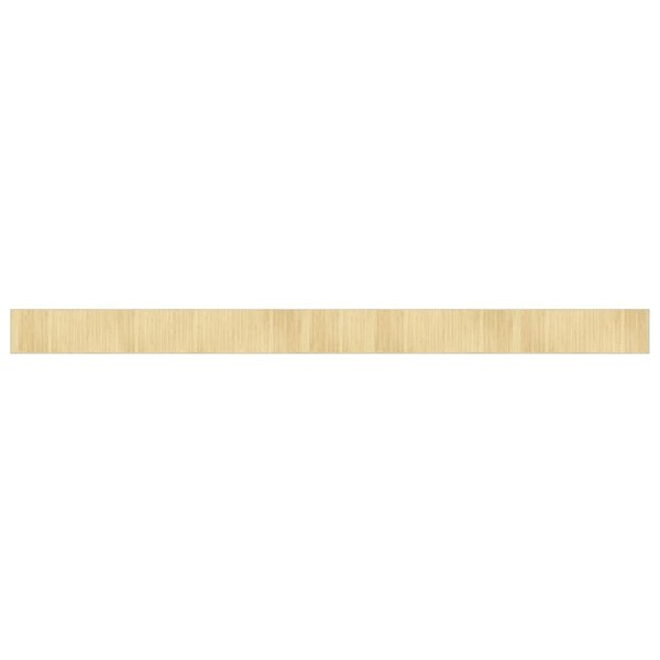 vidaXL Tapis rectangulaire naturel clair 70x1000 cm bambou