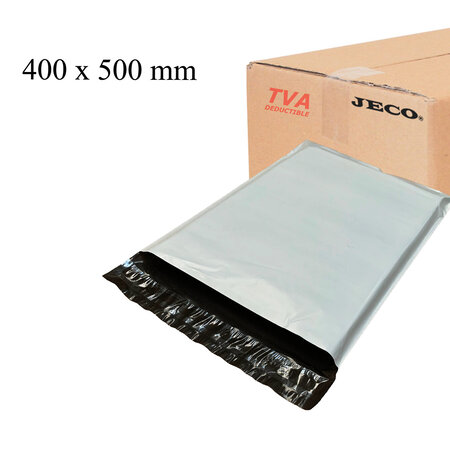 Lot de 50 - Enveloppe VAD plastique Enveloppe plastique sac d'expédition 400x500mm 65 microns