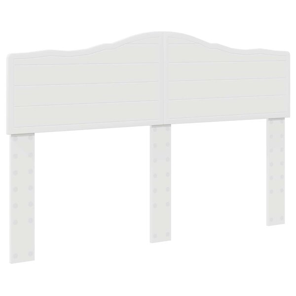 vidaXL Tête de lit Blanc Brillant 160 cm Bois d'ingénierie