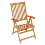 vidaXL Chaises de jardin 4 Pièces avec coussins beige Bois de teck massif