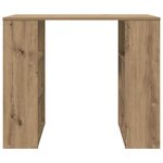 vidaXL Bureau chêne artisanal 90 x 50 x 75 cm Bois d'ingénierie