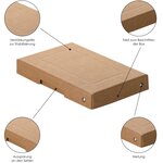 Purebox Nature A6 25mm - Brun - Falken