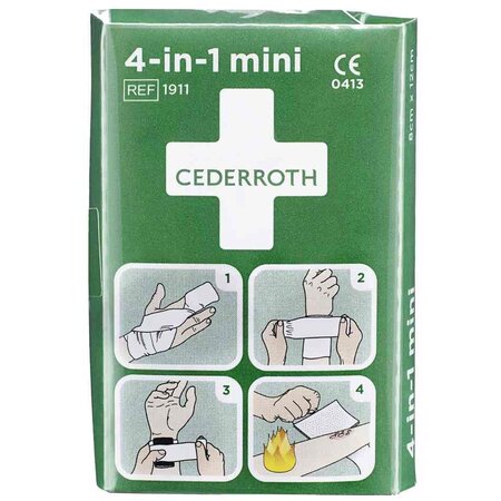 Bandage hémostatique 4-en-1, mini CEDERROTH