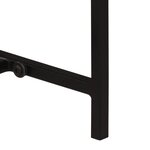 vidaXL Table console 80x30x74 cm bois massif de manguier et fer