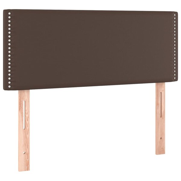 vidaXL Tête de lit Marron 90x5x78/88 cm Similicuir