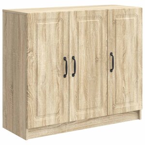 vidaXL Buffet Chêne Sonoma 89 x 34 5 x 77 cm Bois d'ingénierie