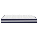 vidaXL Matelas à ressorts ensachés dureté moyenne 200x200 cm
