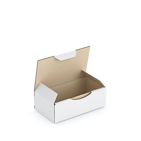 Boîte carton blanche d'expédition rajapost 12x7x4 cm (lot de 50)
