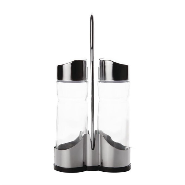 Ménagère huile & vinaigre - paris comas -  - verre/inox