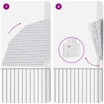 vidaXL Écran de confidentialité pour balcon Anthracite et blanc