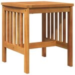 vidaXL Table d'appoint Marron Bois d'acacia massif
