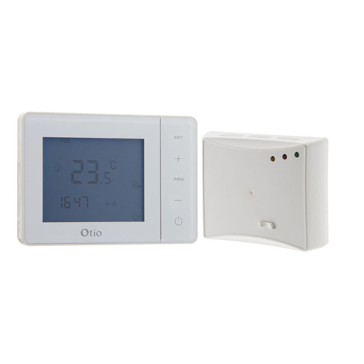 Thermostat programmable sans fil blanc - Otio - La Poste