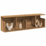 vidaXL Armoire murale 100x20x30 cm chêne artisanal bois d'ingénierie