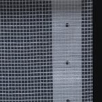 vidaXL Bâches Leno 2 Pièces 260 g/m² 2x4 m Blanc