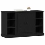 vidaXL Buffet Chêne noir 100 x 35 5 x 60 cm Bois d'ingénierie