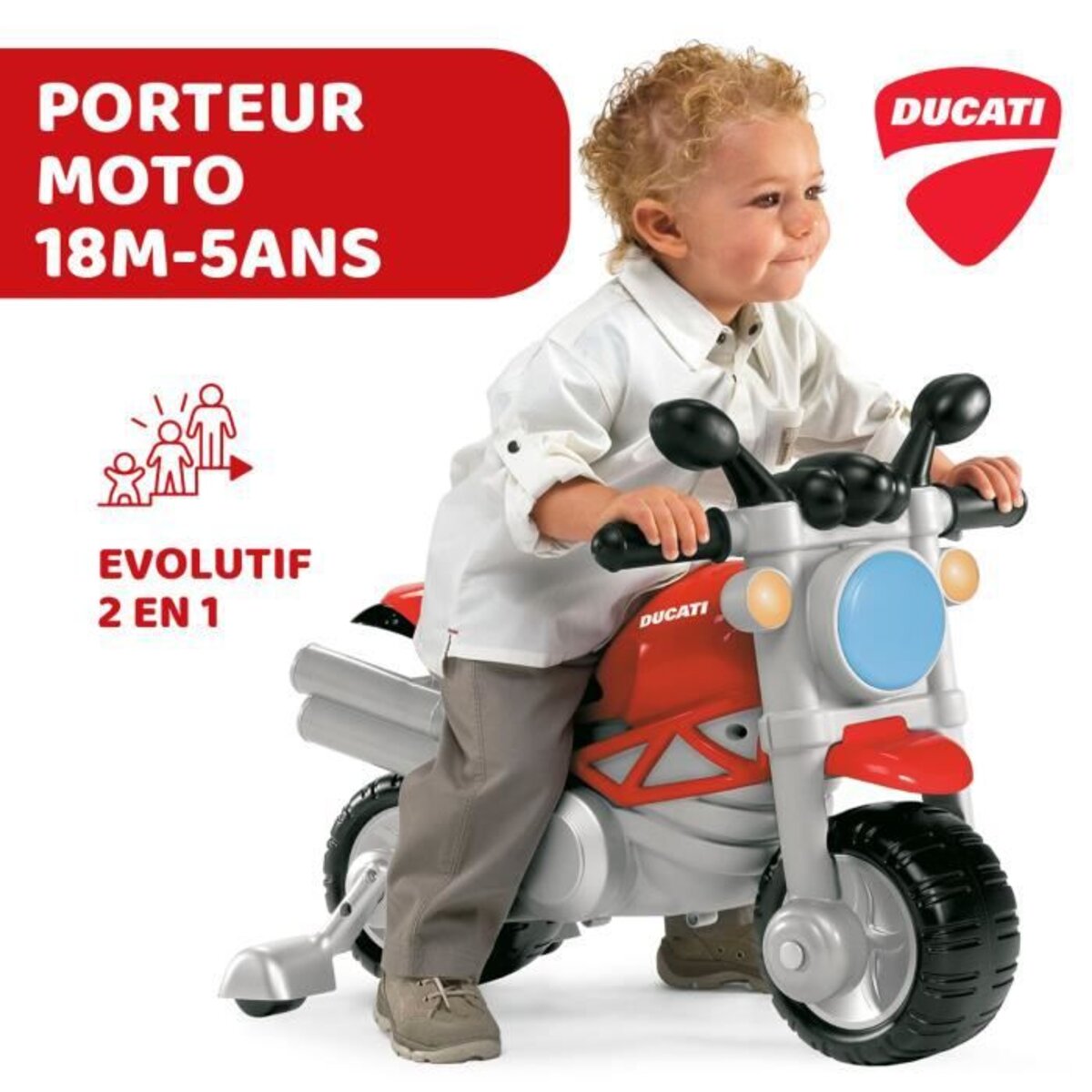 Porteur moto ducati chicco hotsell