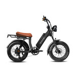 Velo Electrique Speedbike  Scrambler V Noir Homologué Route EEC