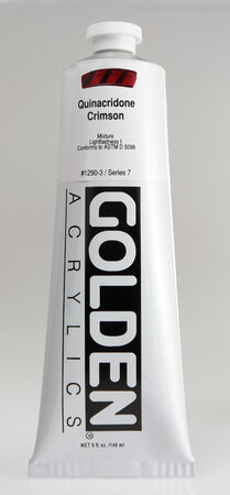 Peinture Acrylic HB Golden VII 150ml Carminée Quinacridone