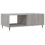 vidaXL Table basse Sonoma gris 90x50x36 5 cm Bois d'ingénierie