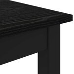 vidaXL Table de salle à manger / Table de repas Bois d'ingénierie