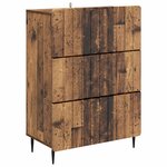 vidaXL Armoire à tiroirs 66 x 34 5 x 92 cm Bois d'ingénierie