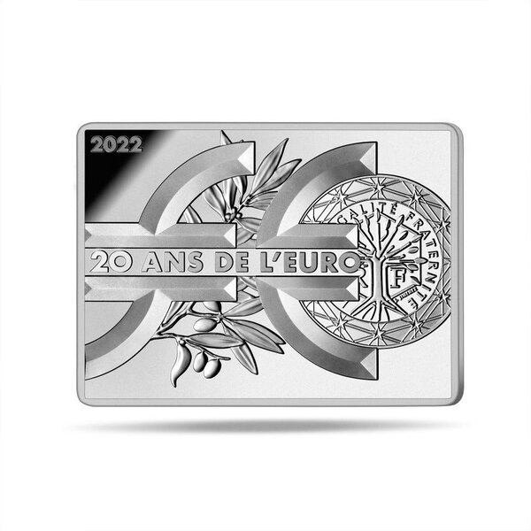 Semeuse - 20 ans de l'Euro Monnaie de 10€ Argent