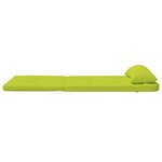 vidaXL Coussins de chaise verts lumineux Vert lumineux Polyester Moyen