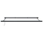 vidaXL Auvent rétractable automatique anthracite 450x300 cm