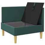 vidaXL Sofa avec rangement Tissu