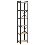 vidaXL Étagère Chêne Sonoma 40 x 30 x 189 5 cm Bois d'ingénierie