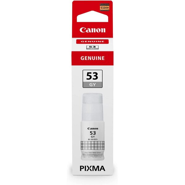 Bouteille d'encre gris gi-53 gy canon
