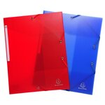 Chemise à élastiques PP A4 Chromaline Translucide Couleur Aléatoire x 30 EXACOMPTA