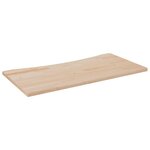 vidaXL Dessus de bureau 110x60x2 5 cm bois massif de pin