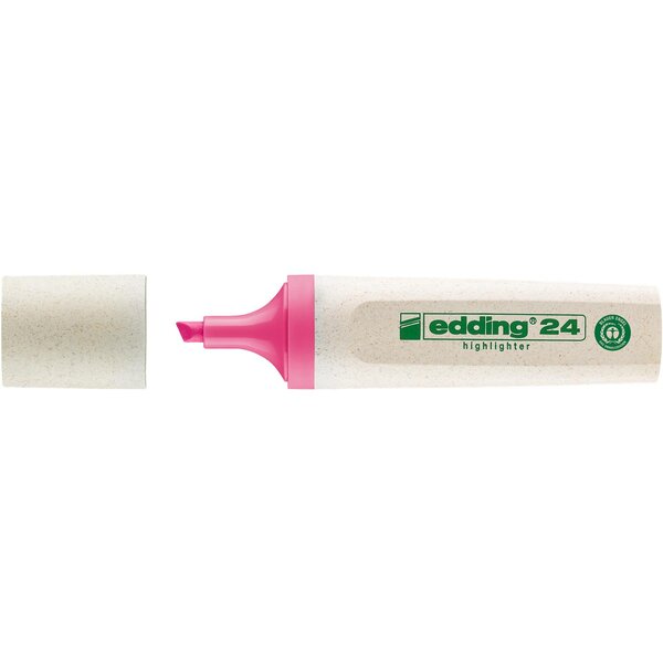 Surligneur 24 Ecoline Rose 2-5 mm x 10 EDDING