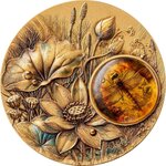 Monnaie DRAGONFLY Amber Mirage 2 Oz Argent 2$ Samoa 2026
