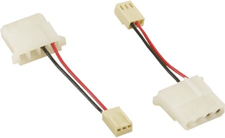 Cable adaptateur d'alimentation Molex vers 3 pin pour ventilateur