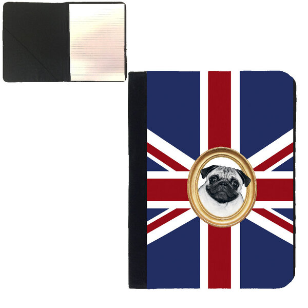 Etui bloc note a4 uk carlin by cbk