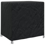 vidaXL Housse de meubles d'extérieur 175 x 125 x 160 cm Tissu 600D