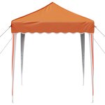 vidaXL Tente de fête pop-up 195 x 195 x 245 cm Orange Tissu Oxford
