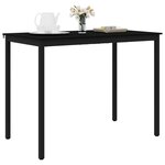 vidaXL Table de salle à manger / Table de repas Bois d'ingénierie