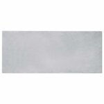 vidaXL Tapis en Fourrure Synthétique de Lapin Olite Gris 80 x 200 cm