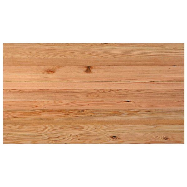 vidaXL Dessus de bureau marron clair bois chêne massif rectangulaire