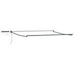 vidaXL Cadre de store rétractable électrique Anthracite 4 x 2 m