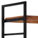 vidaXL Bibliothèque à 4 niveaux 124x30x180 cm Bois d'acacia massif