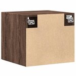 vidaXL Armoire murale chêne marron 45x42 5x40 cm bois d'ingénierie